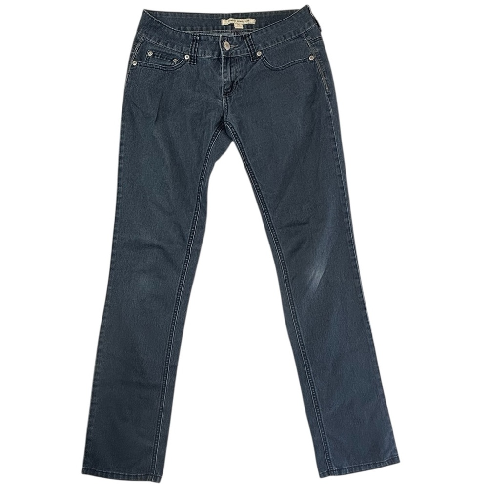 Forever 21 Dark Blue Straight Leg Jeans